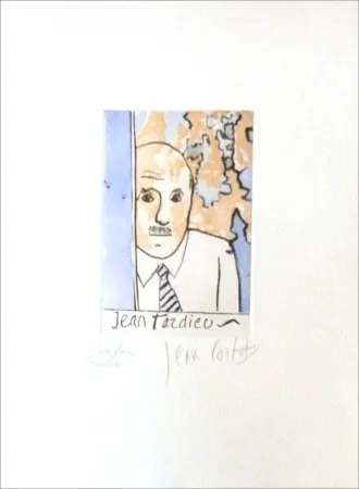 Engraving Cortot - Jean Tardieu