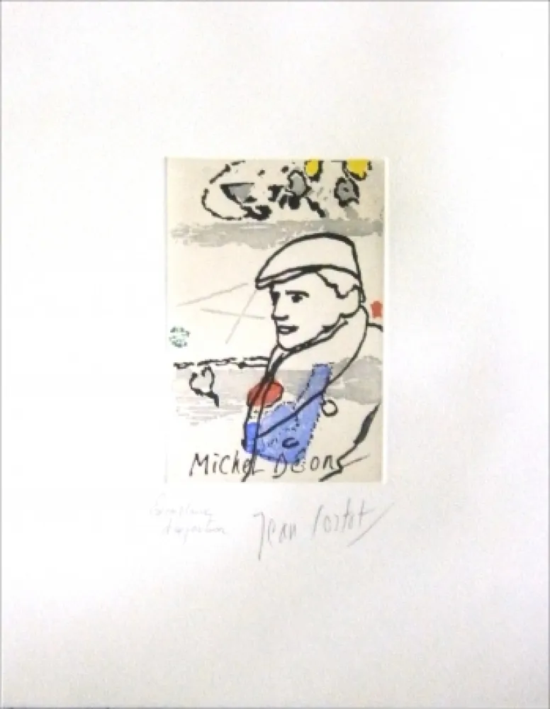 Engraving Cortot - MICHEL DEON