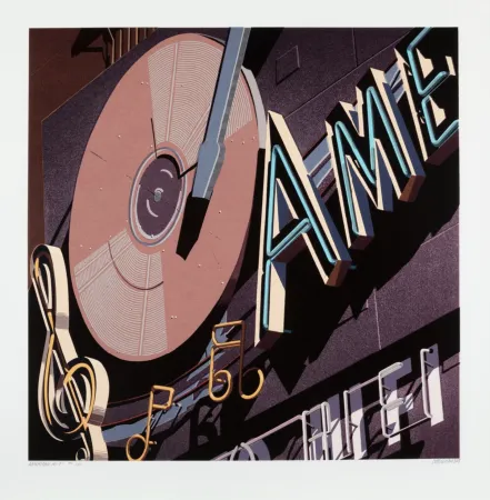 Screenprint Cottingham - American Hi-Fi