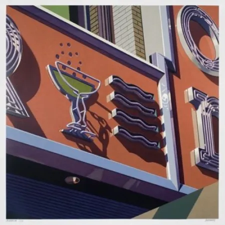 Screenprint Cottingham - Champagne