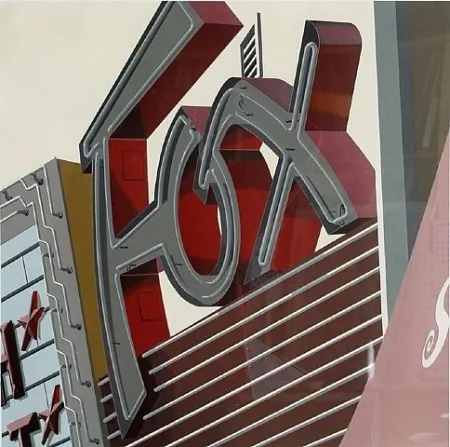 Screenprint Cottingham - Fox