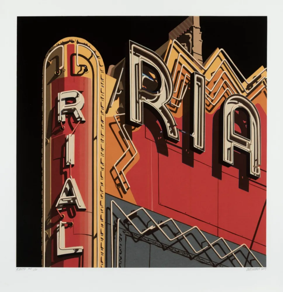 Screenprint Cottingham - Rialto