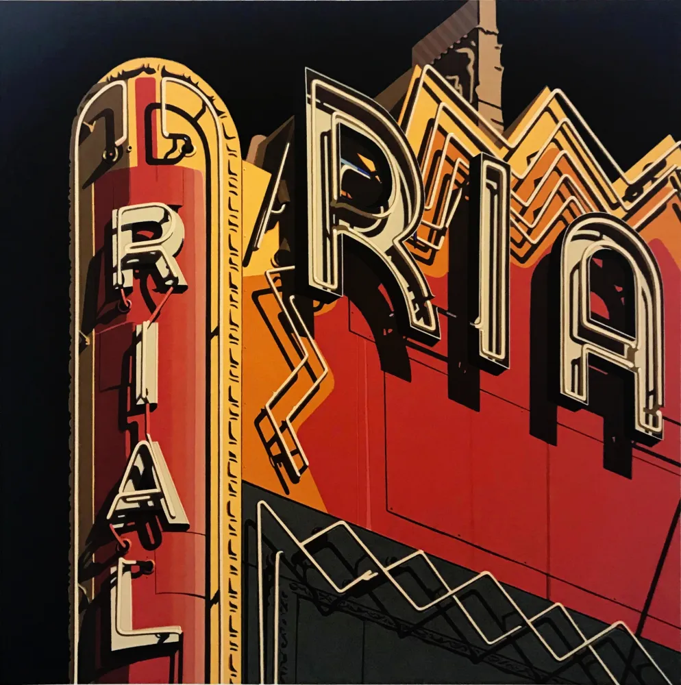 Screenprint Cottingham - RIALTO