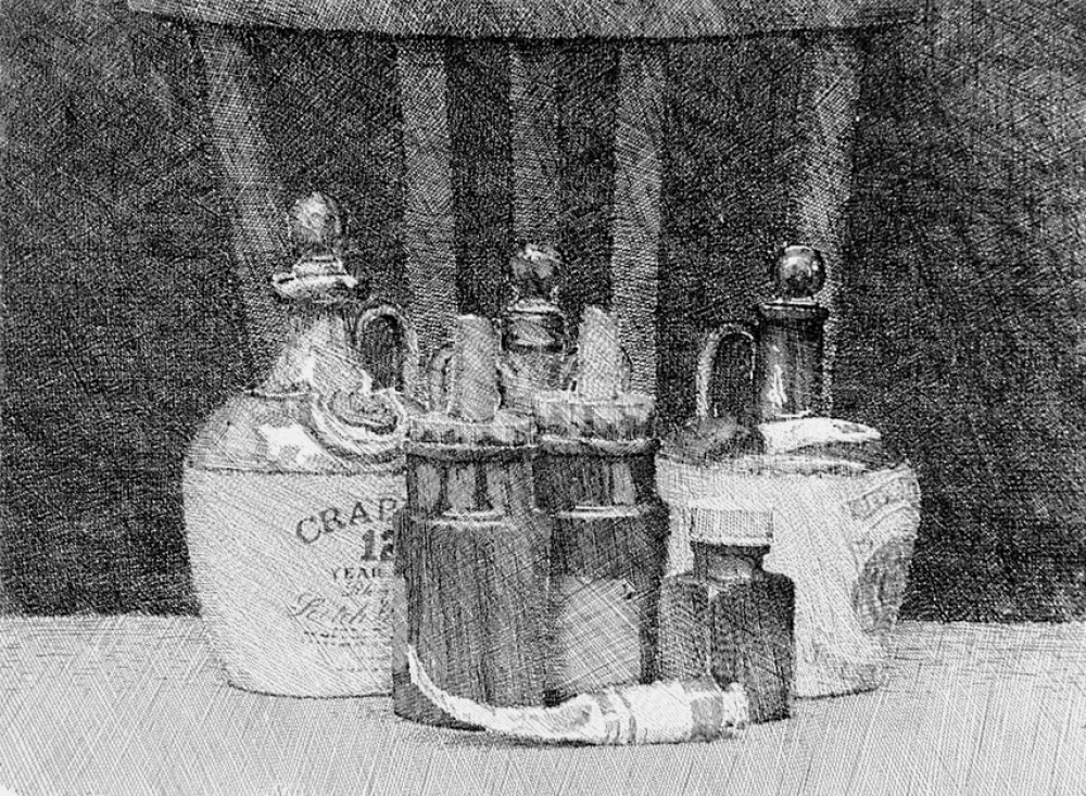 Engraving Cotugno  - Natura morta