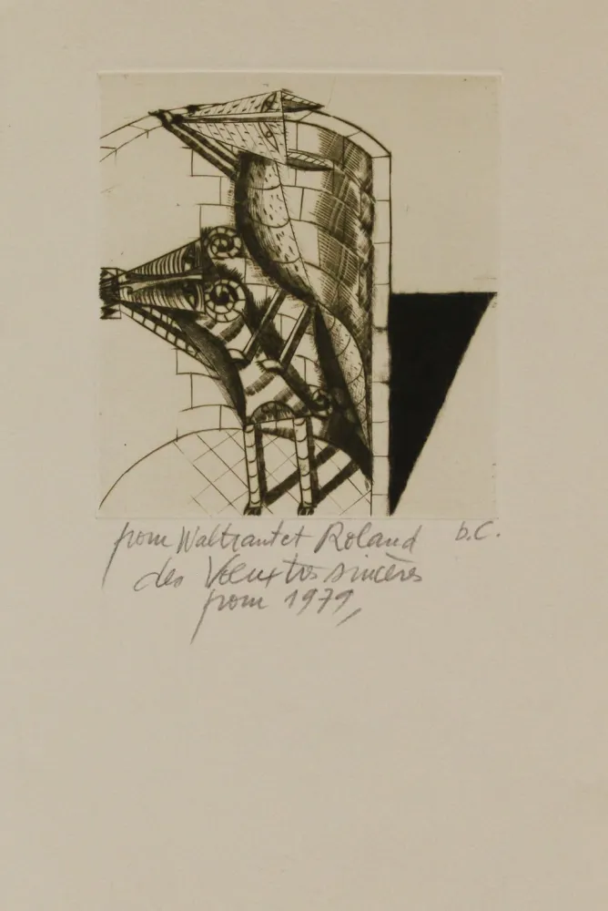 Etching Coudrain - Untitled