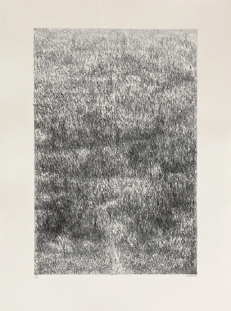 Lithograph Couturier - Dessin du 3ème jour II