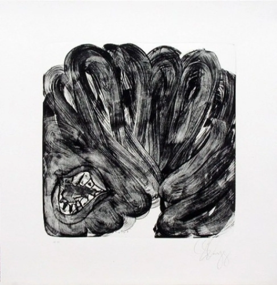 Lithograph Cragg - Simple consumer