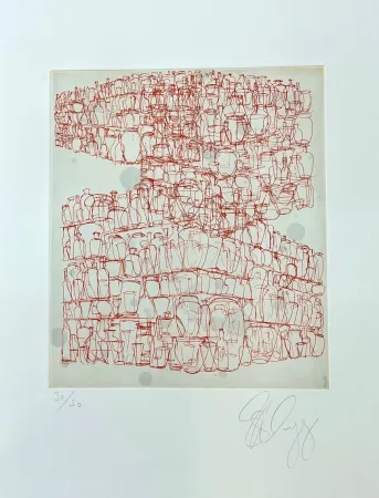 Engraving Cragg - Sin titulo