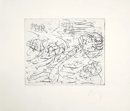 Etching Cragg - Wüste 