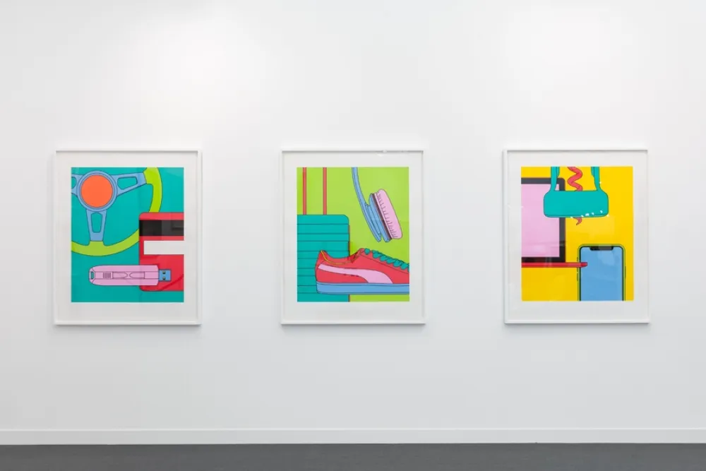 Screenprint Craig-Martin - Intimate Relations II