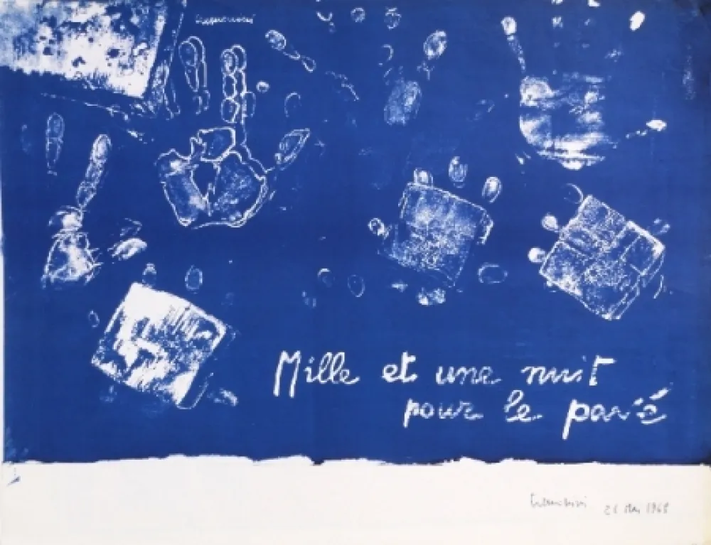 Lithograph Cremonini - Mille et une nuits pour le pavé