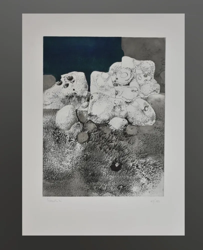 Engraving Cremonini - Untitled 