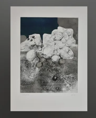 Engraving Cremonini - Untitled 