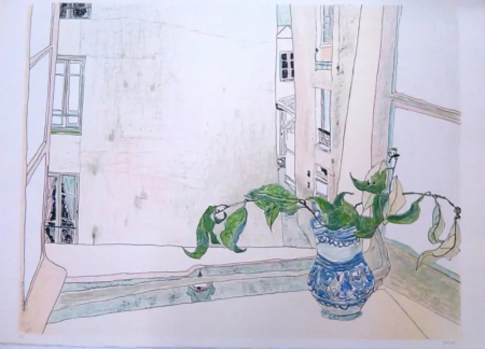 Lithograph Cristi - Untitled