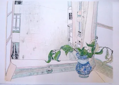 Lithograph Cristi - Untitled