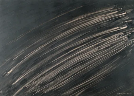 No Technical Criton - Technique mixte sur papier marouflée sur toile. 