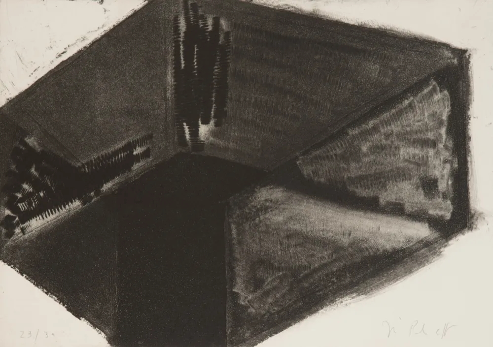 Etching And Aquatint Croft - Untitled