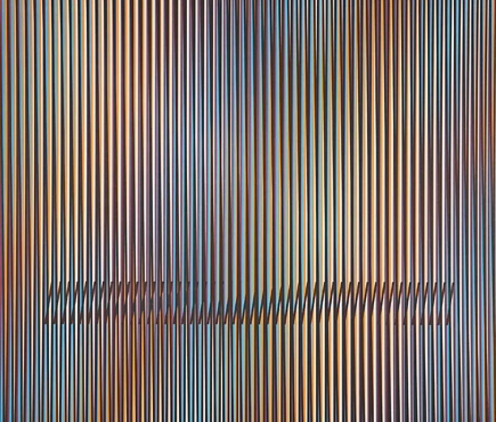 Lithograph Cruz-Diez - Caura-5