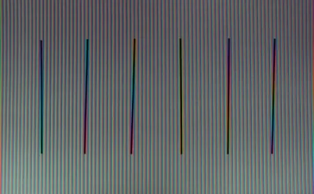 Lithograph Cruz-Diez - Couleur à l'Espace Jerez	