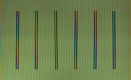 Lithograph Cruz-Diez - Couleur à l'Espace Olot	