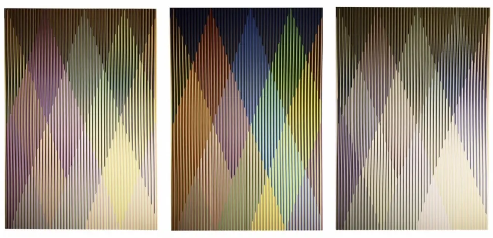 Screenprint Cruz-Diez - Douleur Additive Perseus