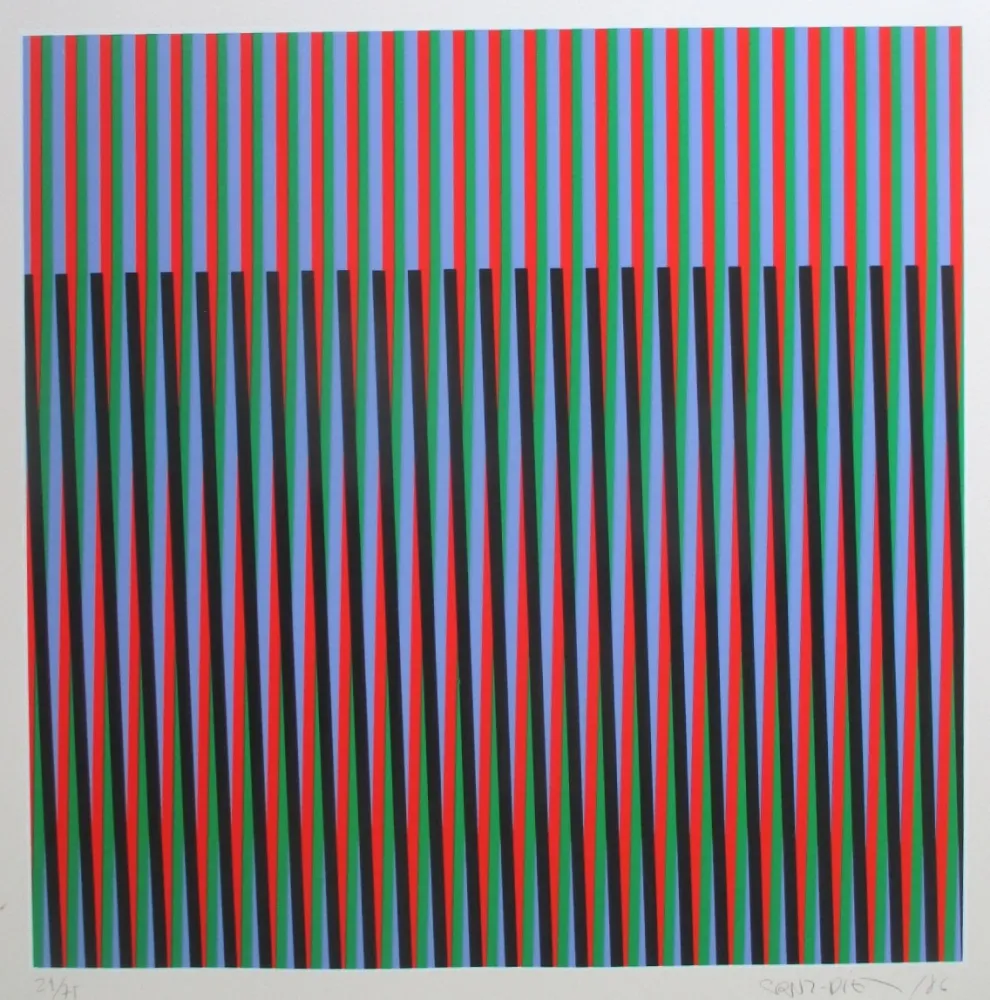 Screenprint Cruz-Diez - No title