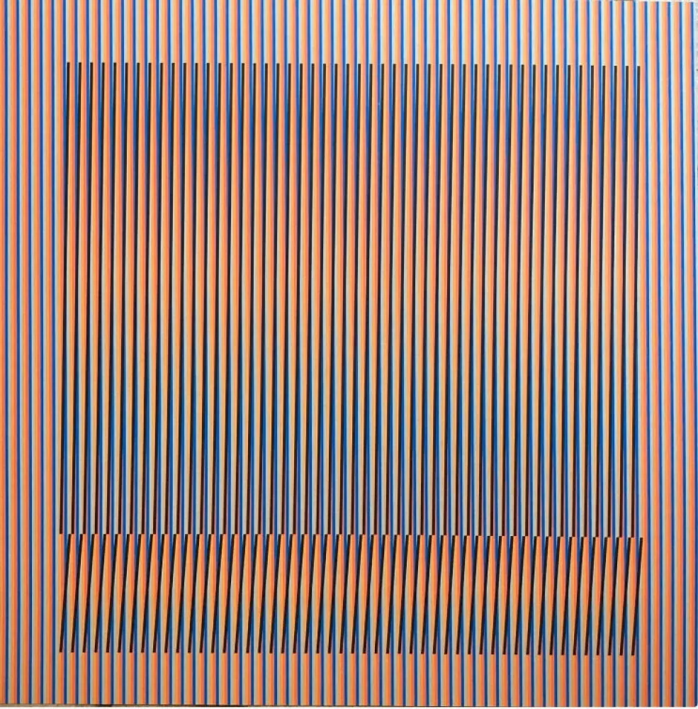 Lithograph Cruz-Diez - Orinoco 5