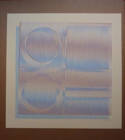 Screenprint Cruz-Diez - Physichromie