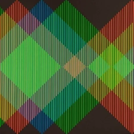 Lithograph Cruz-Diez - Serie Semana - Miércoles