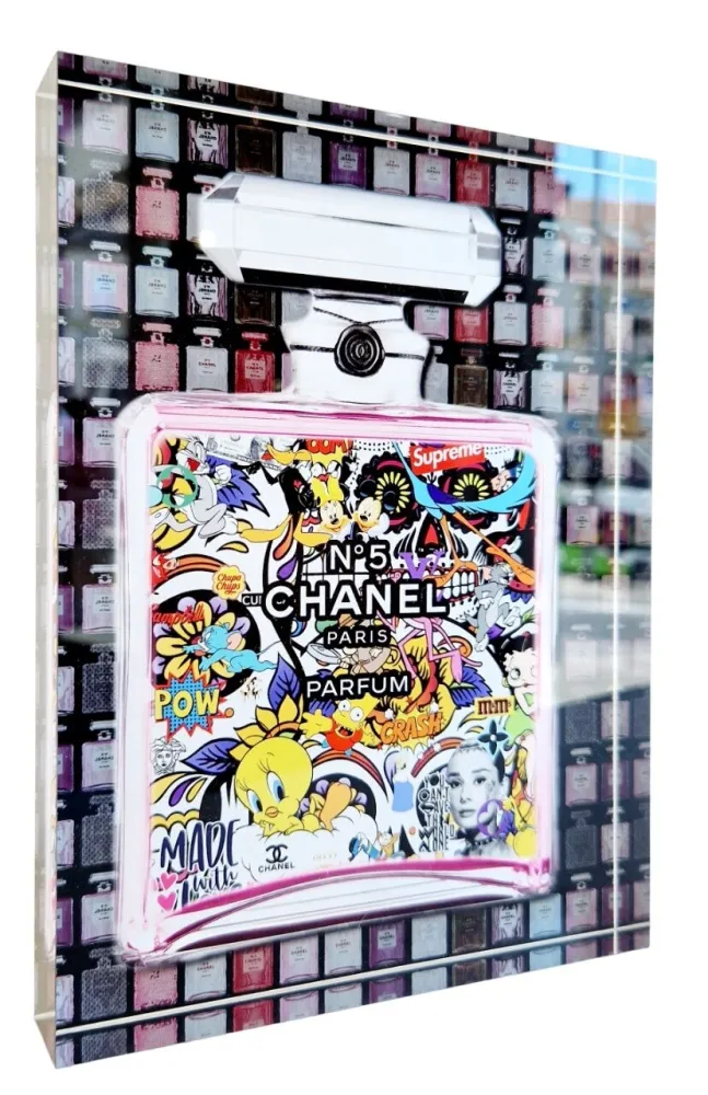 Numeric Print Cuencas - Chanel Comics