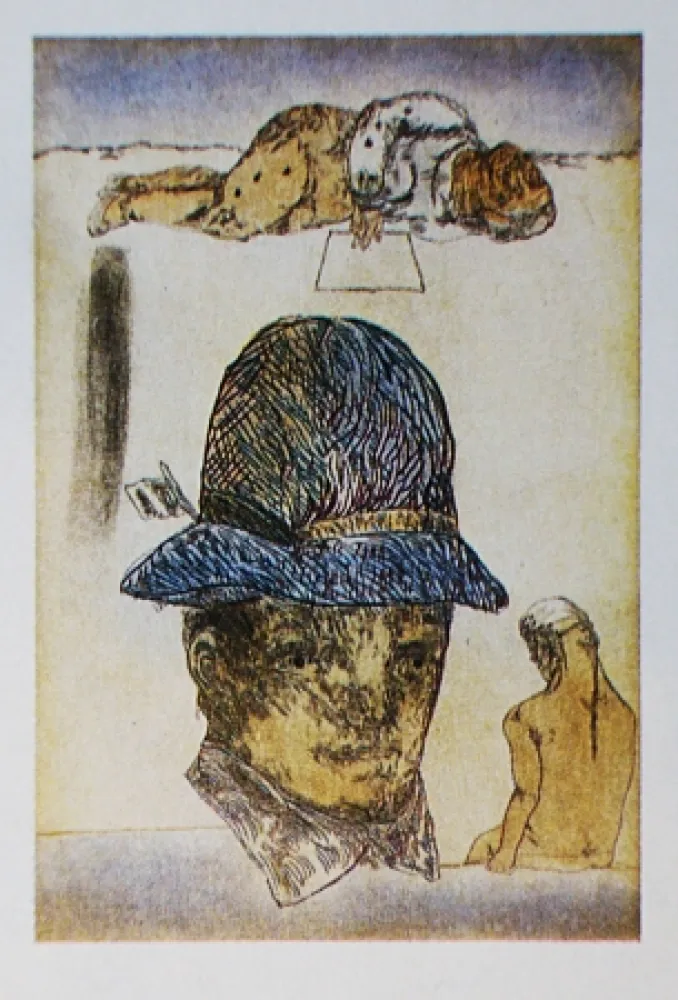 Etching And Aquatint Cuevas - Carter de Blanes