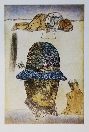 Etching And Aquatint Cuevas - Carter de Blanes