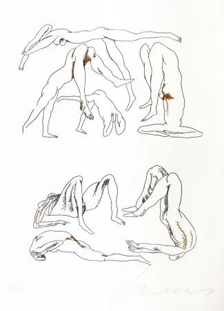 Etching Cuevas - CONTORSIONISTA