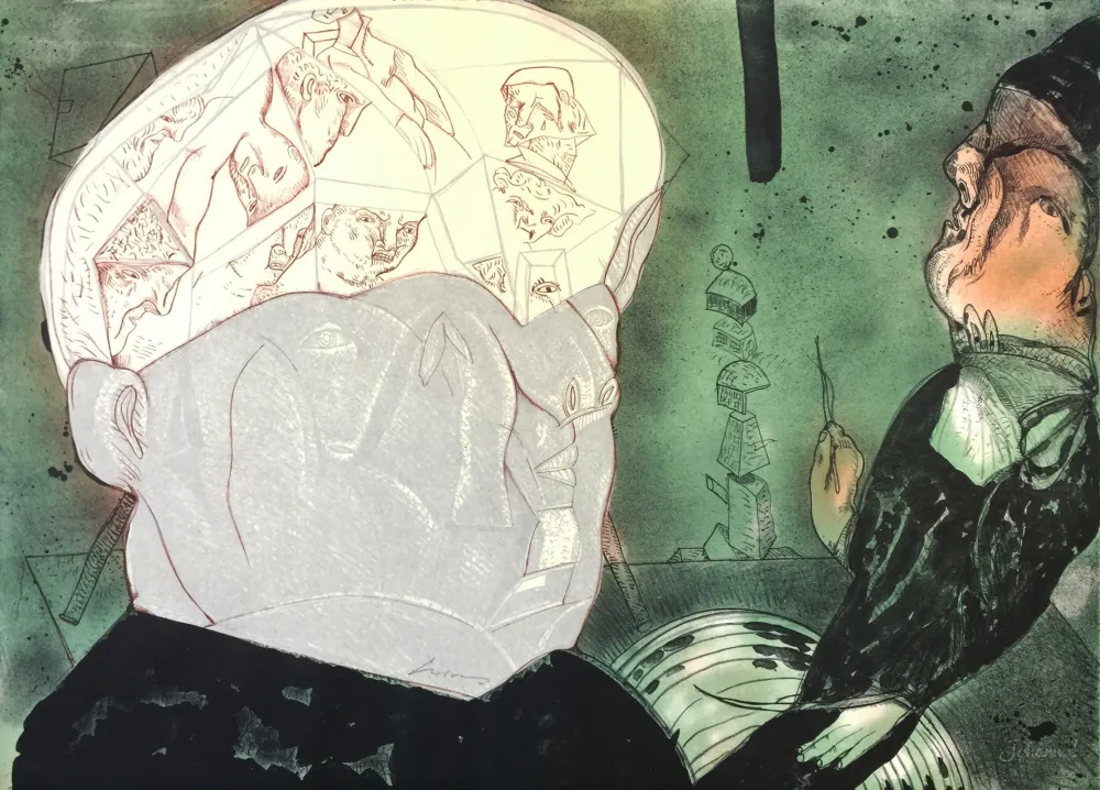 Lithograph Cuevas - MACBETH