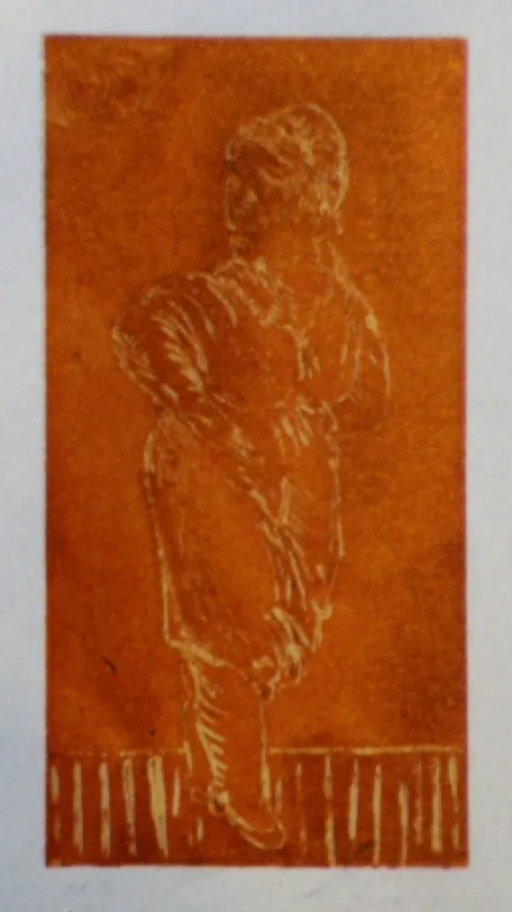 Etching And Aquatint Cuevas - Prostituta