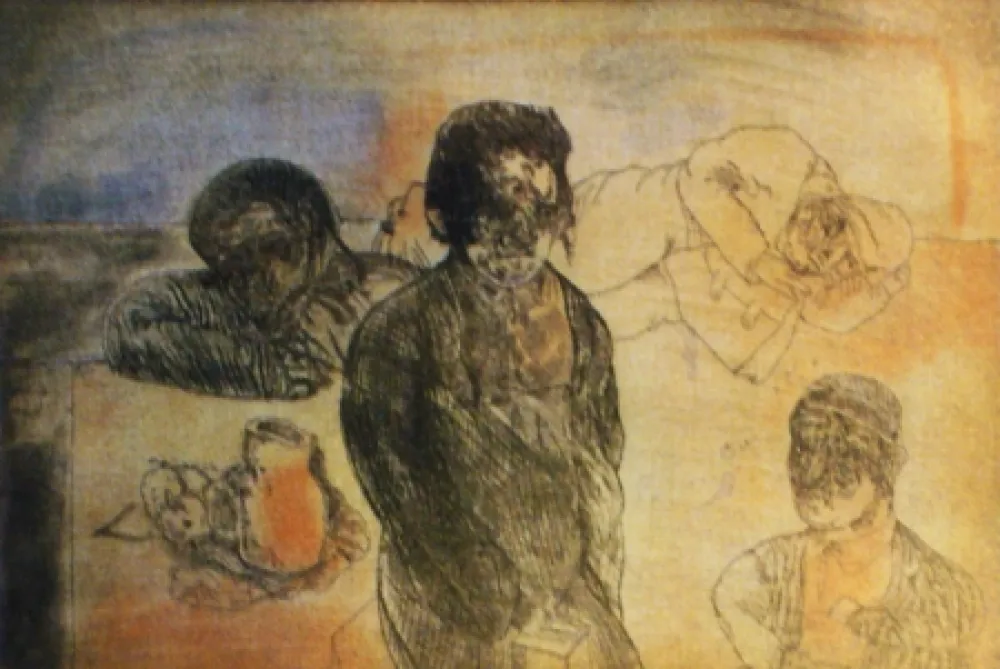 Etching And Aquatint Cuevas - Viaje a Marruecos