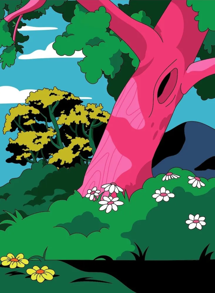 Lithograph Dabs - Scenes from The Golden Party