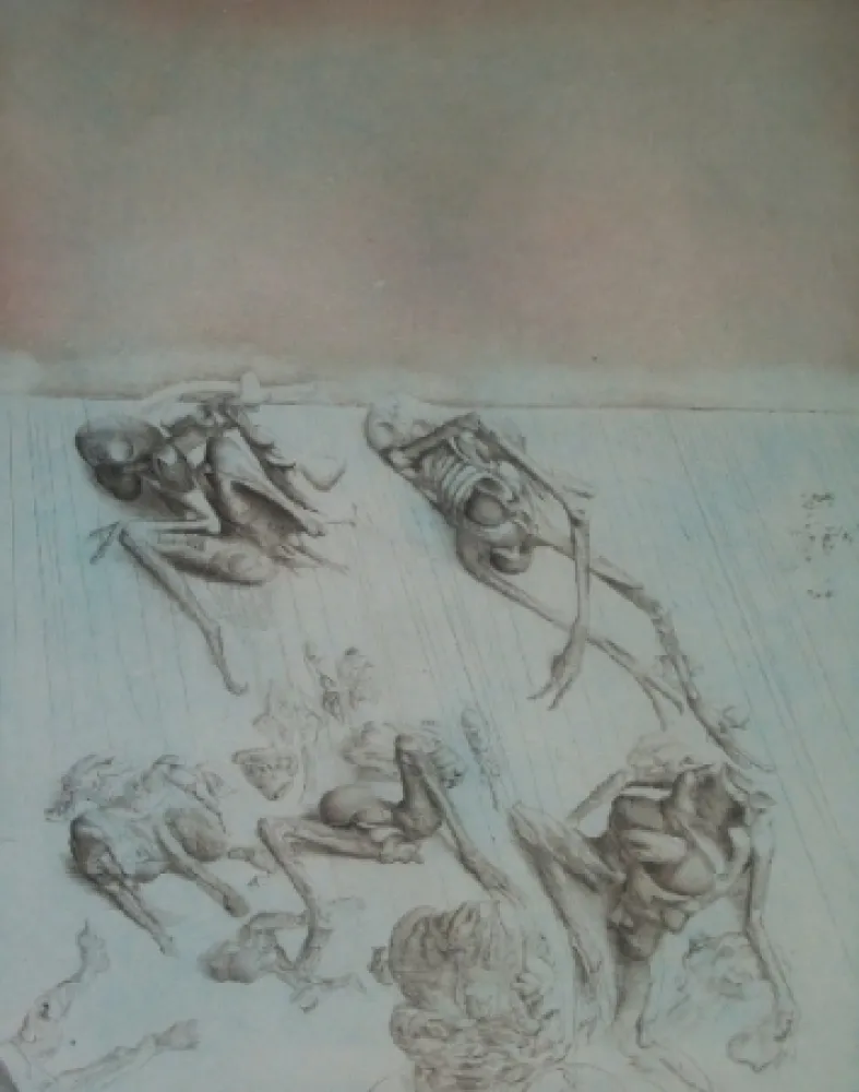 Drypoint Dado - Néant