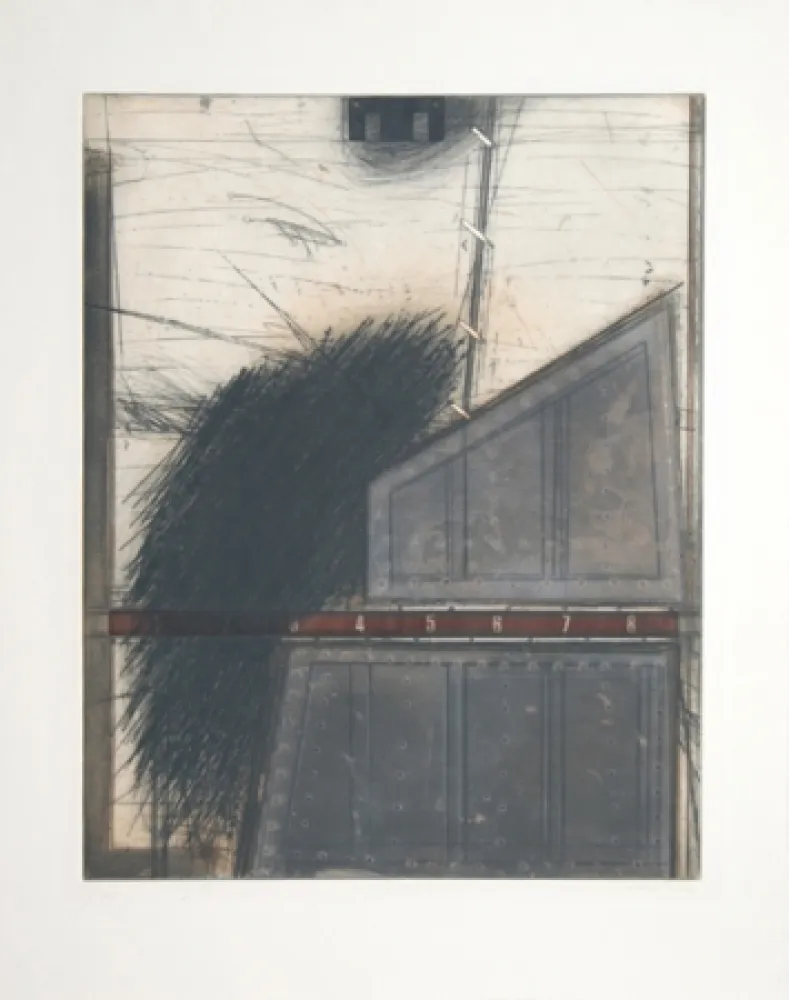 Etching And Aquatint Dahmen - Bastion 