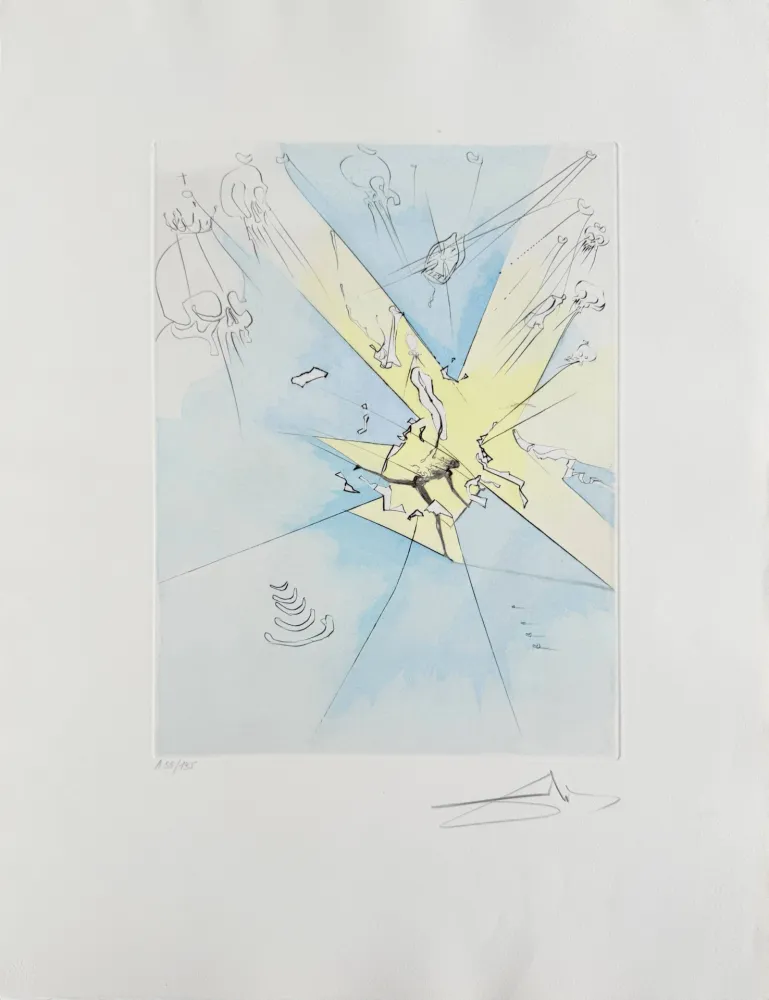 Engraving Dali - A Shattering Entrance upon the American Stage