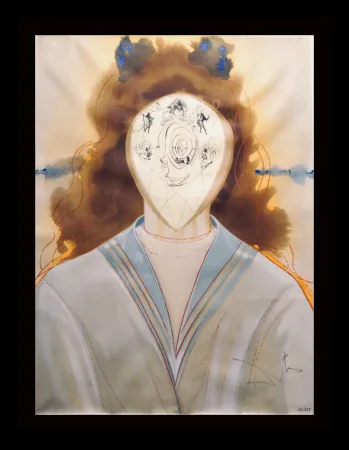 Etching Dali - Alchimie des Philosophes L'Immortalite