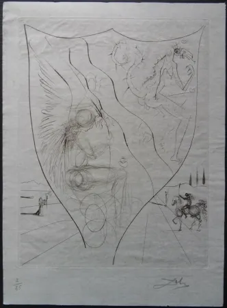 Engraving Dali - Alexis - Etat Chine