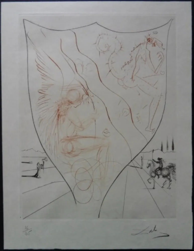 Engraving Dali - Alexis - Etat Japon