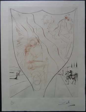 Engraving Dali - Alexis - Etat Japon