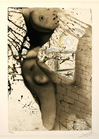 Lithograph Dali - Aliyah, Return, O Virgin