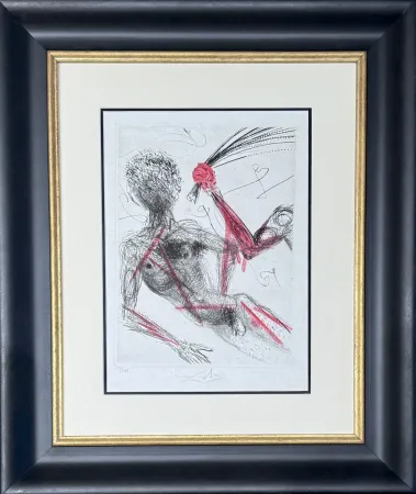 Etching Dali - Allée des Verges