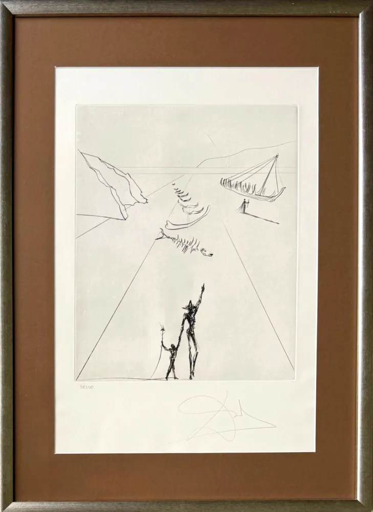 Engraving Dali - Apotheosis