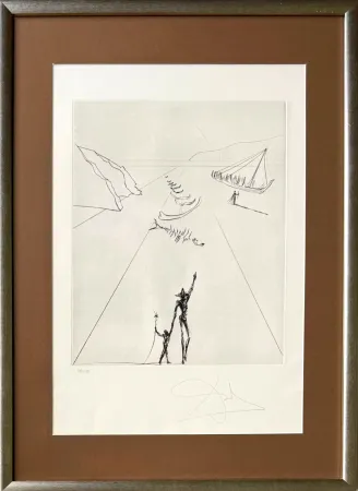 Engraving Dali - Apotheosis