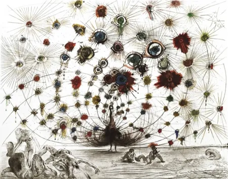 Etching Dali - Argus