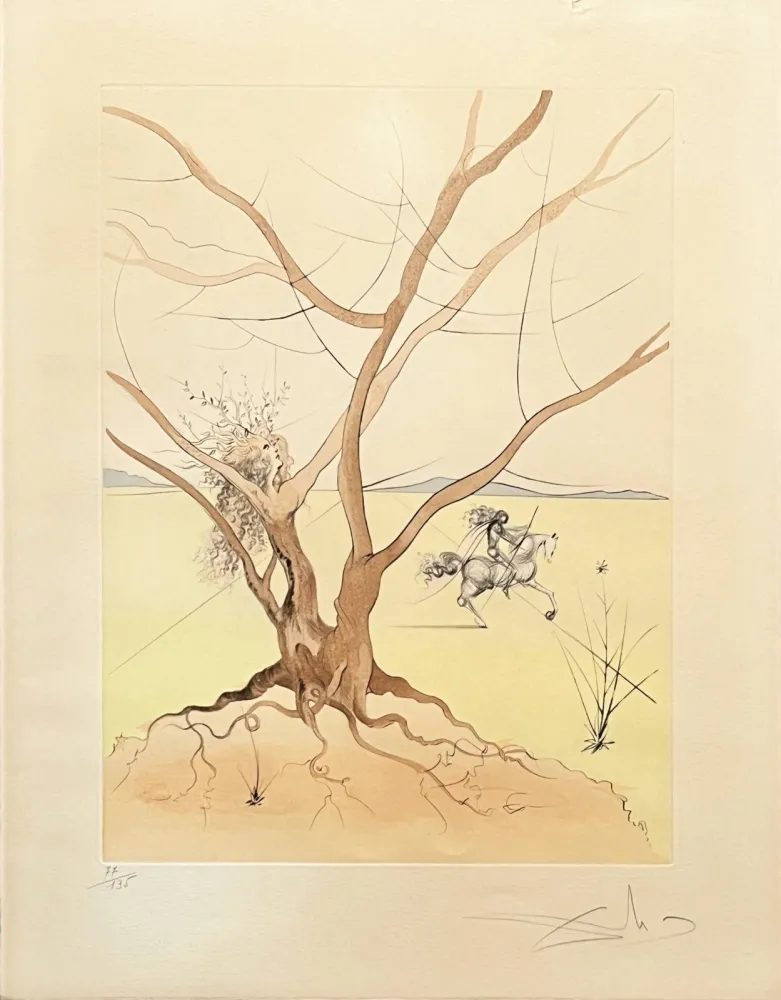 Engraving Dali - Asher